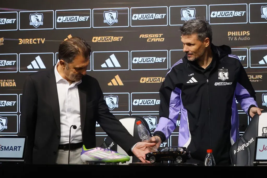 Fernando Ortiz fue presentado esta semana en Colo Colo. Imagen: Photosport