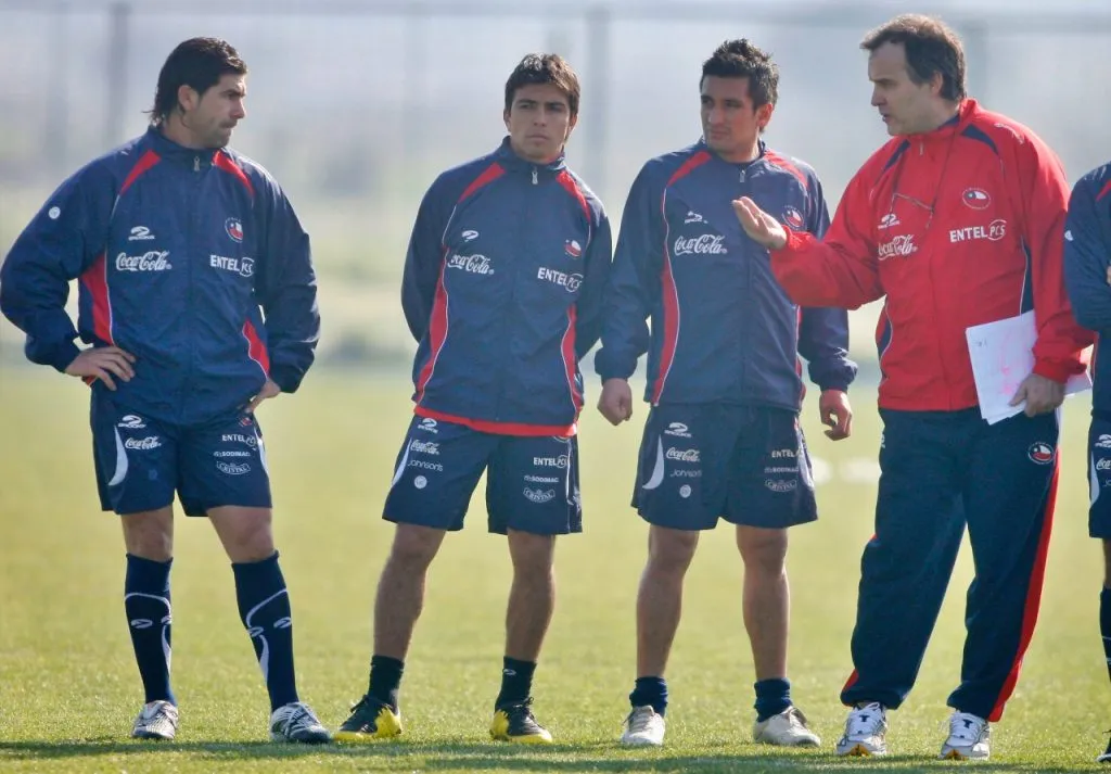 Marcelo Bielsa dirigió a Chile entre septiembre de 2007 y enero del 2011 (Photosport)