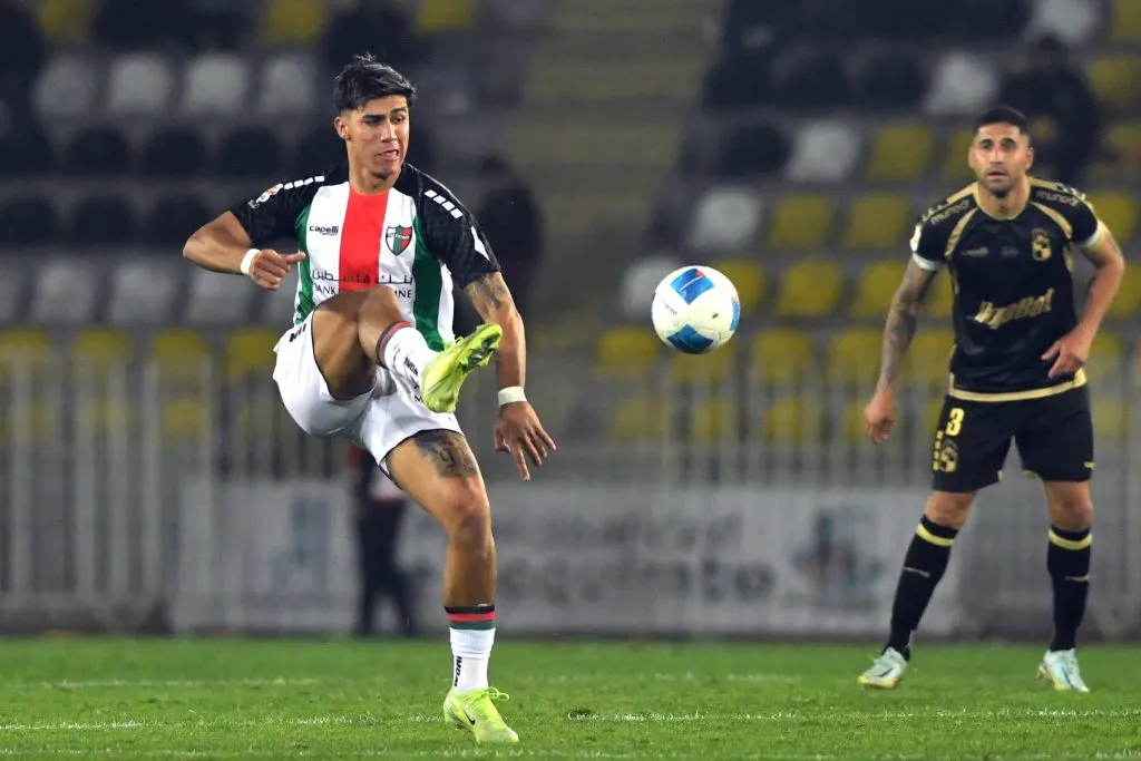 Junior Marabel llegó a Palestino el 2024/Photosport