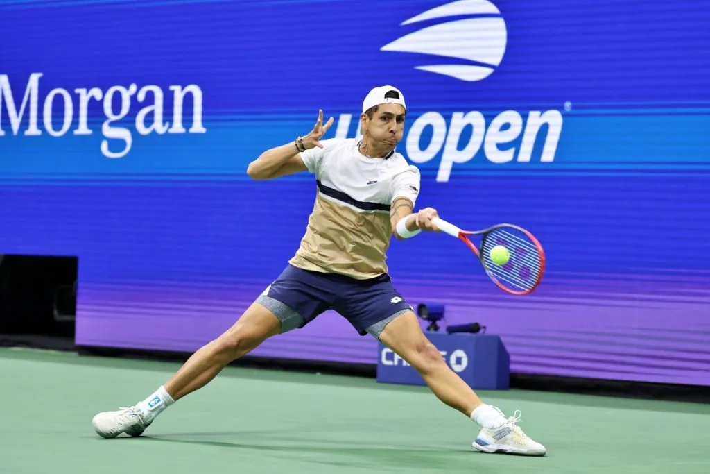 Alejandro Tabilo vuelve a jugar tras su actuación en el US Open (Getty Images)