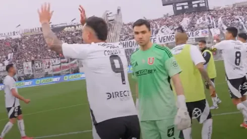 Javier Correa sigue dando que hablar en la U por sus gestos en el Superclásico.