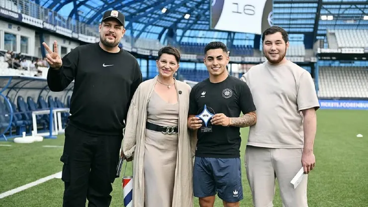 Jordhy Thompson vivió un lindo momento en Rusia.