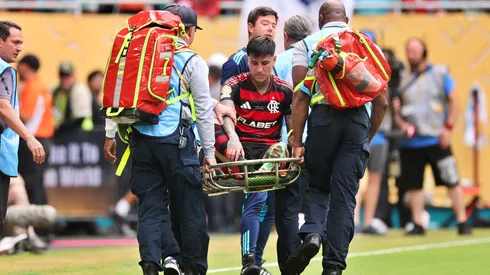 Erick Pulgar se lesionó en el paso de Flamengo por Mundial de Clubes.