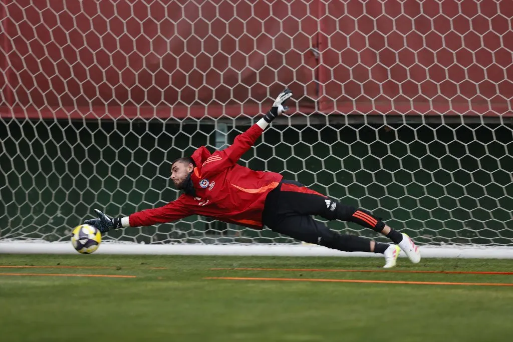 Thomas Gillier asoma como titular en la Roja. Foto: Carlos Parra – Comunicaciones FFCh