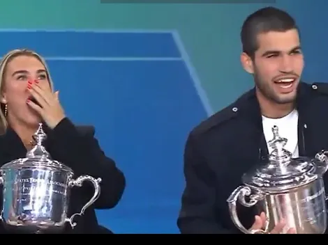 El chascarro de Sabalenka con Alcaraz: por suerte no es el pololo