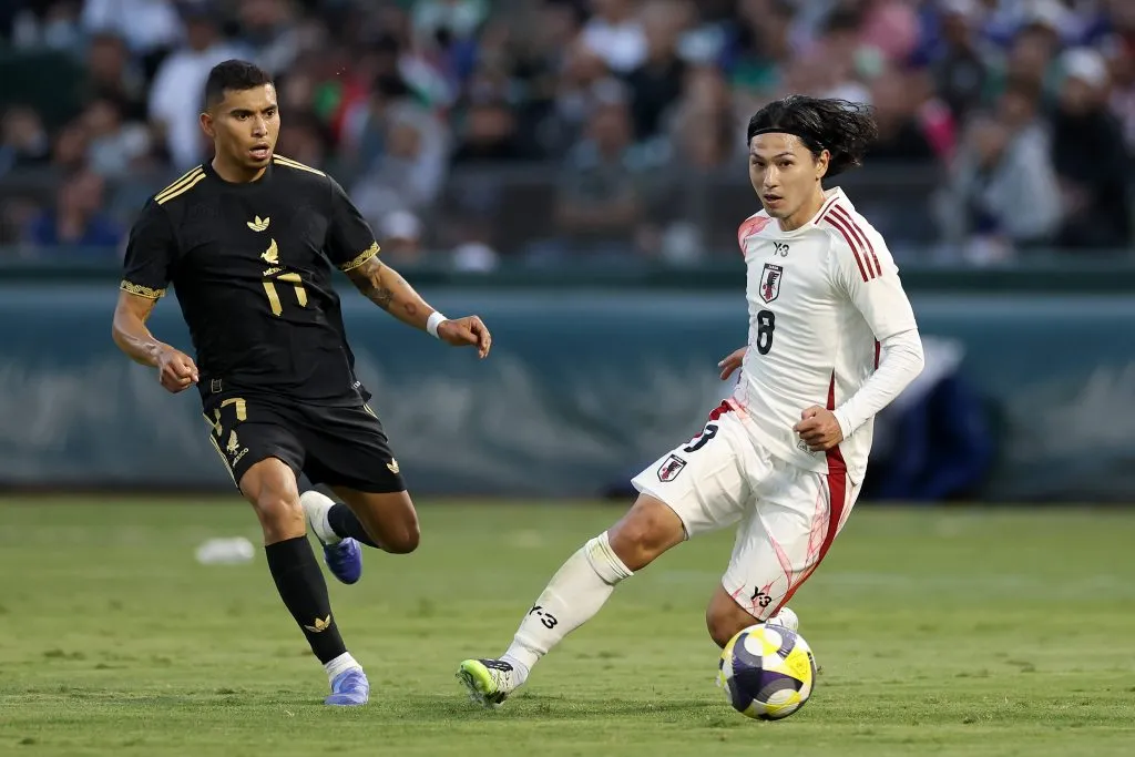 Japón ya está clasificado al próximo Mundial del 2026. En está fecha FIFA disputó amistosos contra México y Estados Unidos (Photo by Ezra Shaw/Getty Images)