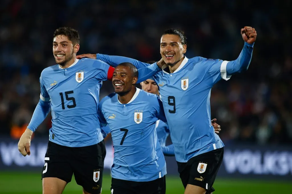 Uruguay fue exitoso en hacer su recambio, algo que la selección chilena simplemente no pudo hacer en estas eliminatorias. | Foto: Getty Images.