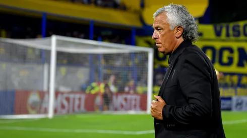 Néstor Gorosito dirigiendo a Alianza Lima.