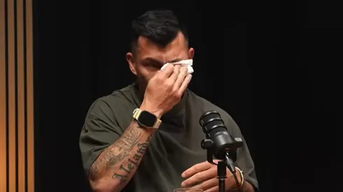 Gary Medel llora al recordar a su madre