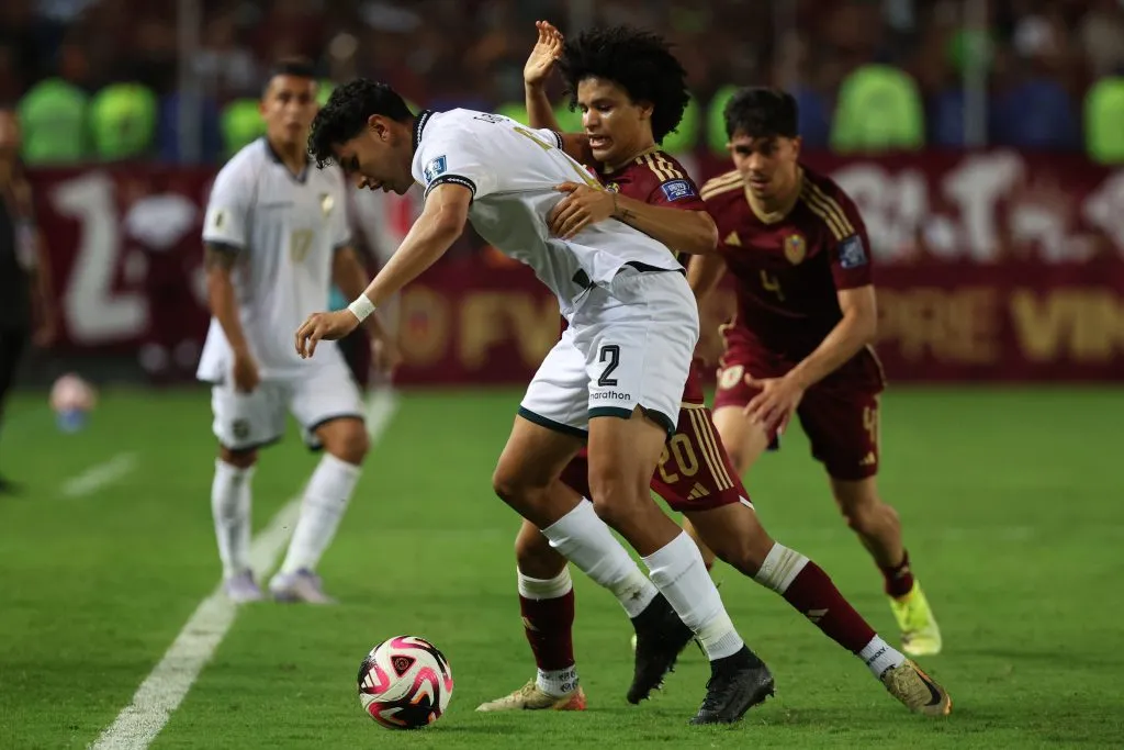 Venezuela sueña con jugar por primera vez en el Mundial.  (Photo by Edilzon Gamez/Getty Images)