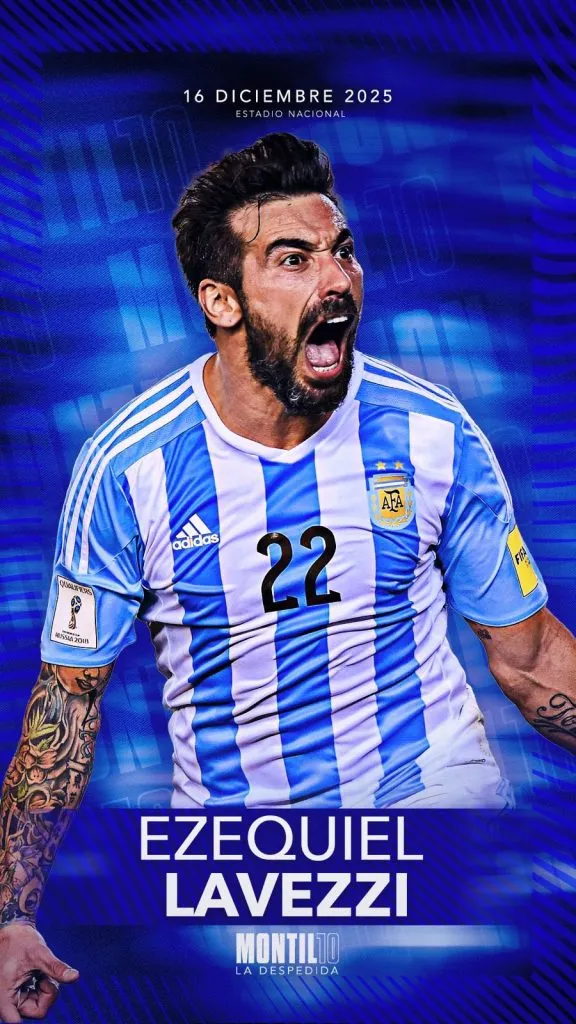 Lavezzi acompañará a Montillo en el Nacional. Imagen: X