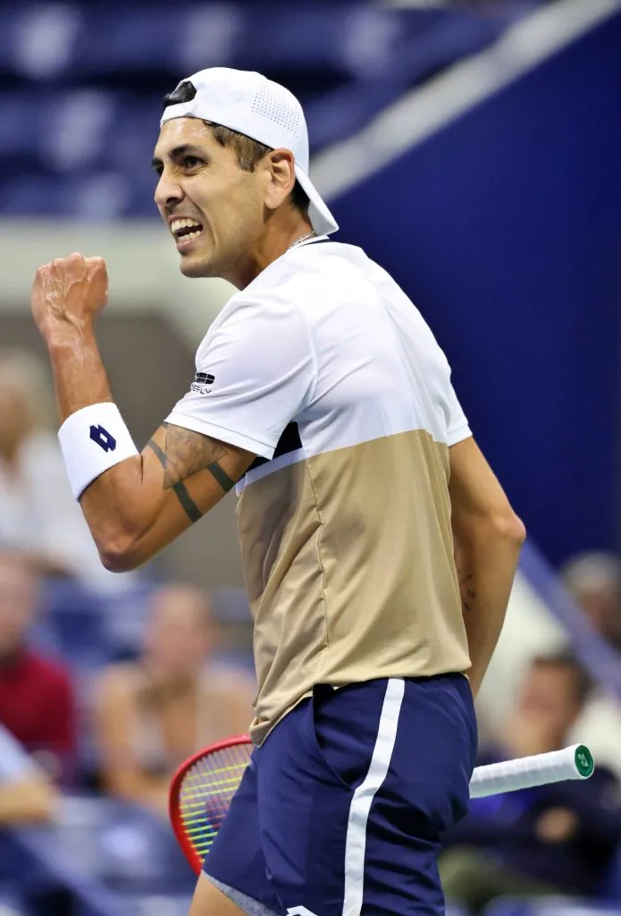 Alejandro Tabilo debutó con triunfo en Challenger 100 de Guangzhou (Getty Images)