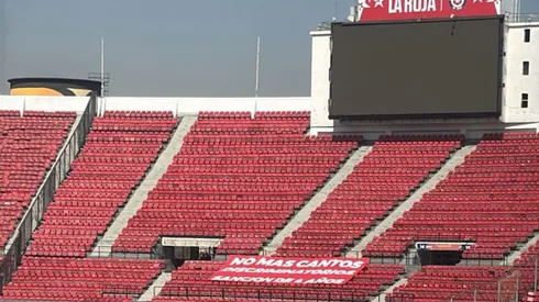 Los lienzos que se ubican en sectores que estarán cerrados al público.