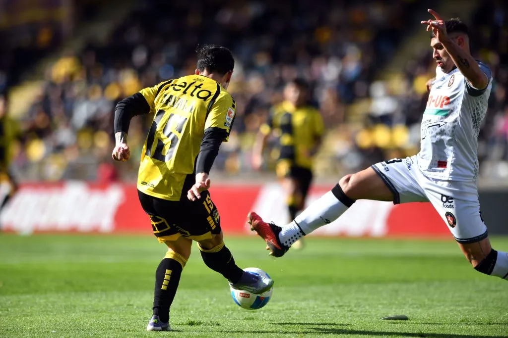 Cristián Zavala suma tres asistencias en cinco partidos ligueros con Coquimbo Unido en 2025. (Alejandro Pizarro Ubilla/Photosport).