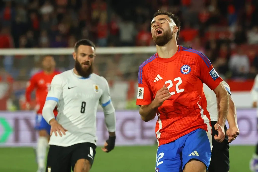 Ben Brereton se perdió una ocasión de gol que pocos pudieron creer. (Jonnathan Oyarzun/Photosport).