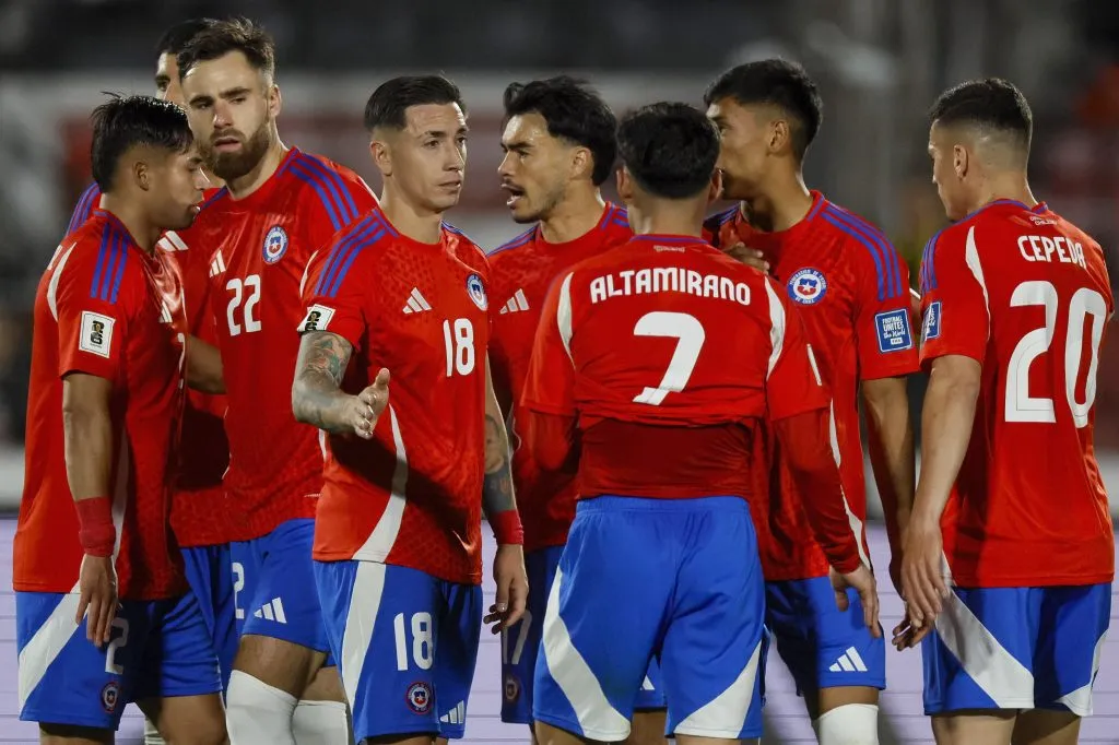 Chile no le pudo hacer goles a Uruguay. Foto: Andres Pina/Photosport