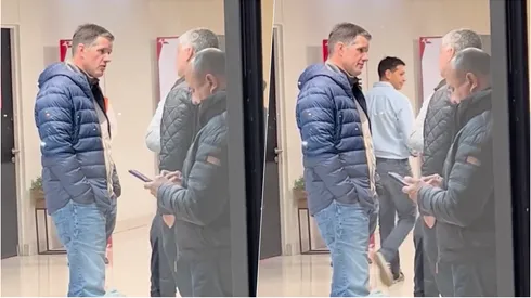 Michael Clark con la ANFP