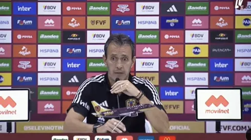 El DT de Venezuela causó indignación