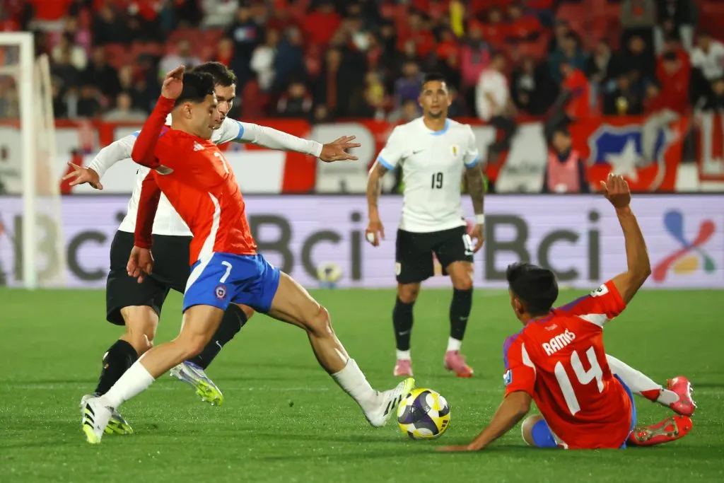 Javier Altamirano es uno de los que regresa en U de Chile. Foto. Foto: Jonnathan Oyarzun/Photosport