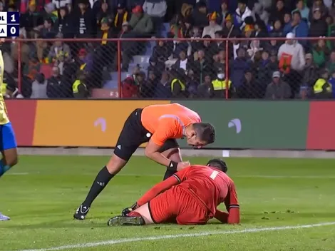 El árbitro chileno que fue protagonista en Bolivia