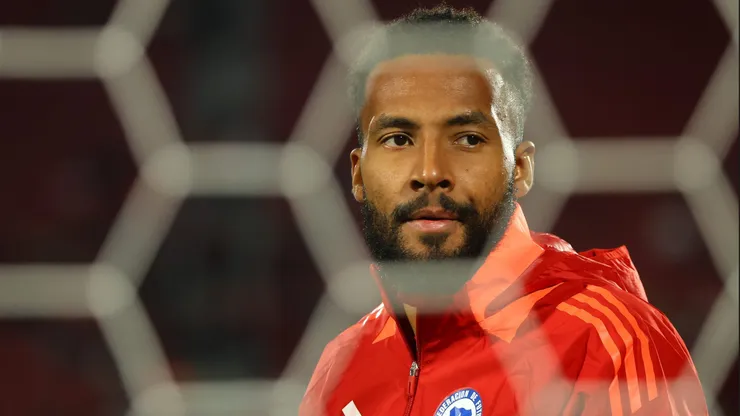 El portero de La Roja dejó una imagen extraña.