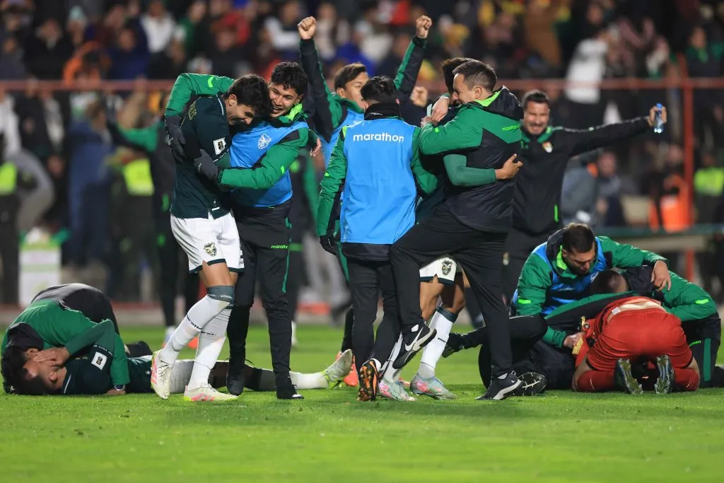 Bolivia celebra su clasificación al repechaje