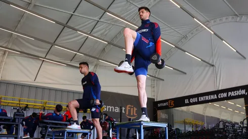 La U trabaja para la Supercopa en el CDA.