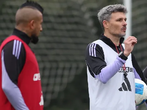 Desde atrás: Vidal no tiene un lugar asegurado con Ortiz