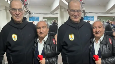 Marcelo Bielsa y Ernesto Díaz Correa se reencontraron