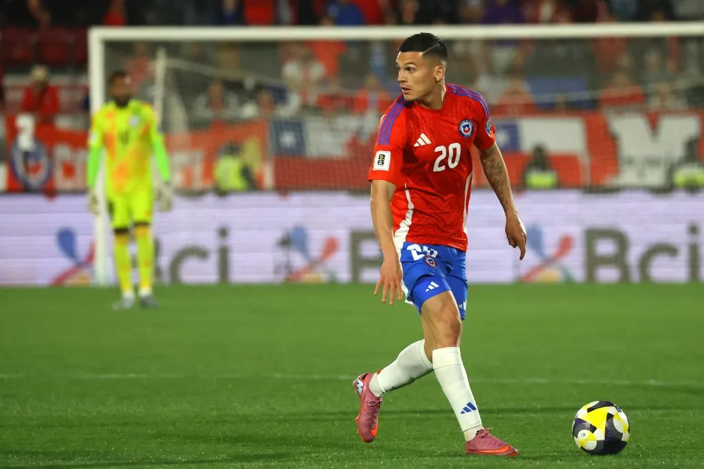 Lucas Cepeda está siendo llamado a ser uno de los líderes de la nueva selección chilena. | Foto: Photosport.