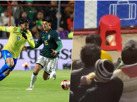 El video de la trampa con las pelotas de Bolivia contra Brasil
