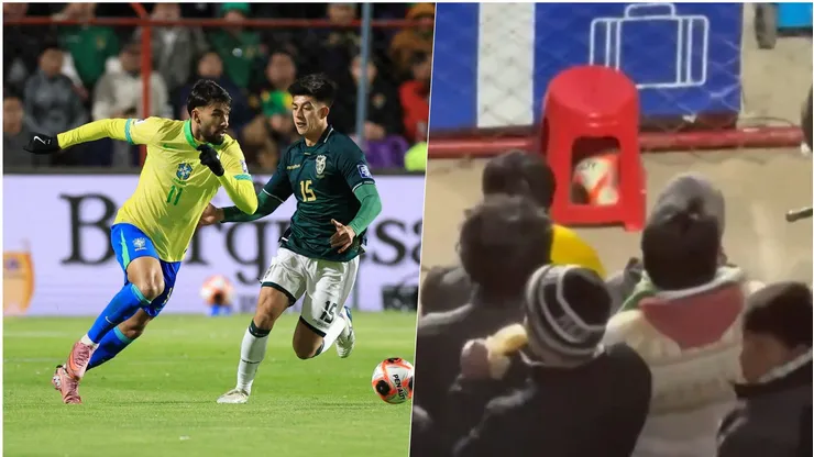 La polémica de las pelotas en el partido entre Bolivia y Brasil