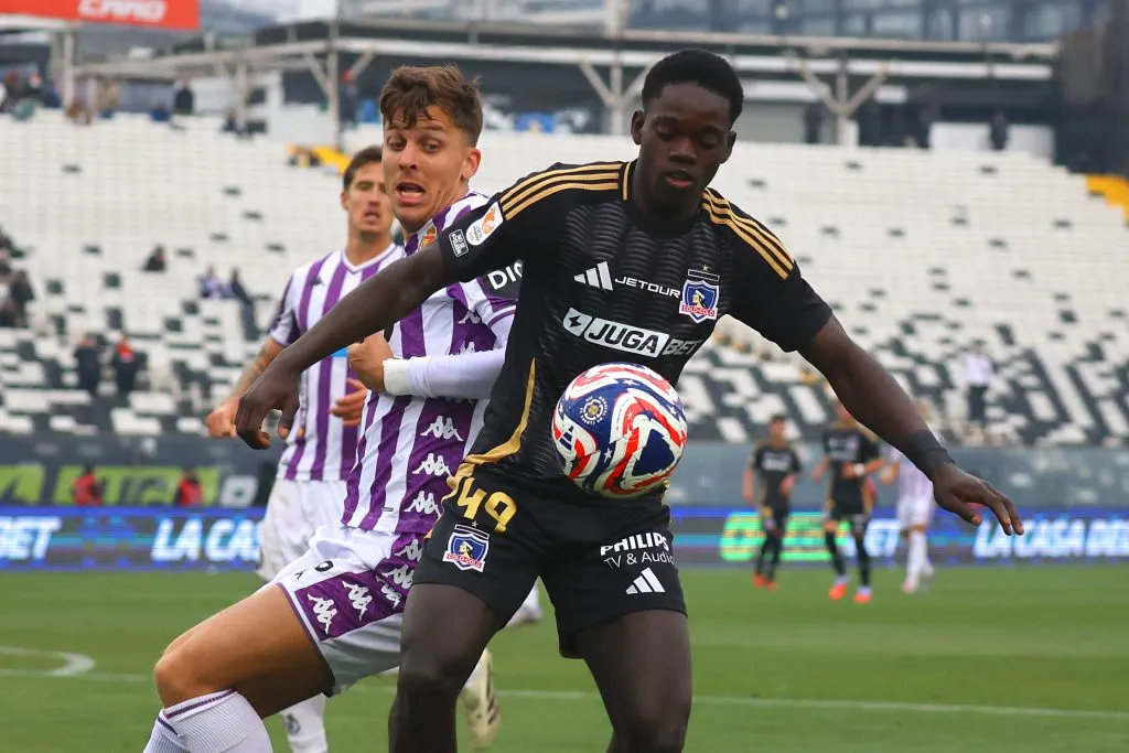 Manley Clerveaux puede ser la gran sorpresa en la formación de Colo Colo para la Supercopa. Foto: Photosport.