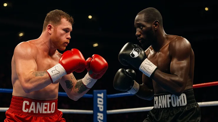 "Canelo" y Crawford se enfrentan este fin de semana por el título indiscutido Supermediano.