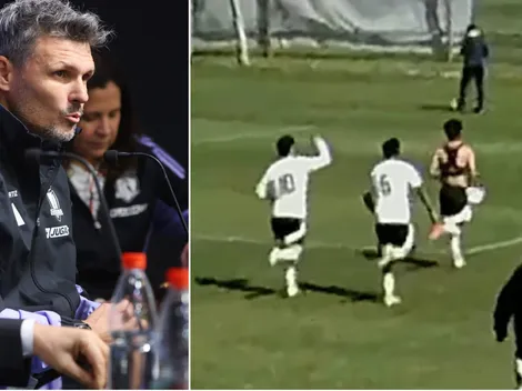 El golazo viral de juvenil de Colo Colo a la U en Superclásico