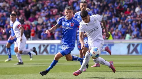 Esteban Matus jugando ante la U.