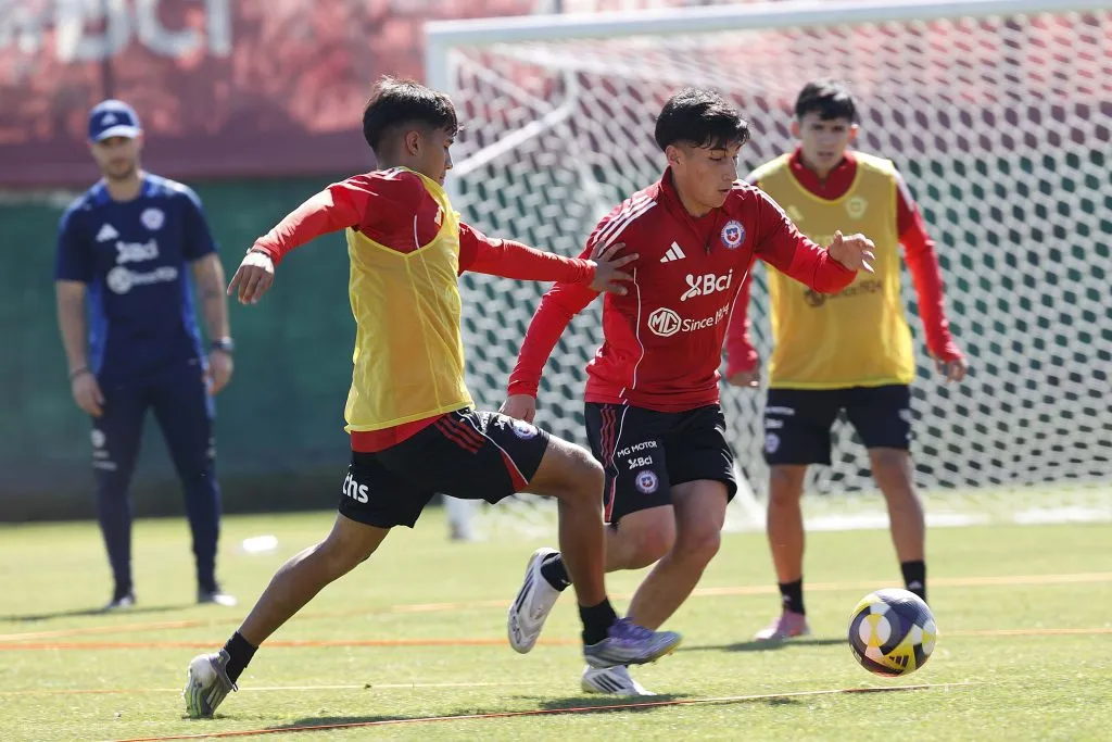 Francisco Marchant está entrenando con la Sub 20