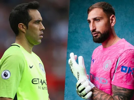 El curioso lazo que une a Bravo con Donnarumma en el arco del City