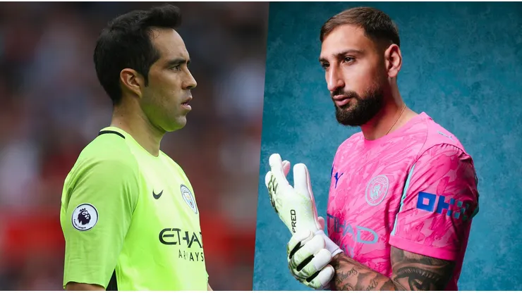 Donnarumma podría debutar igual que Bravo en el arco del City.