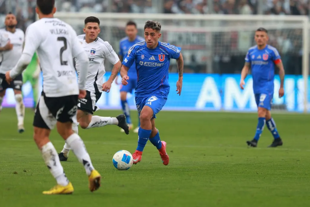 Lucas Assadi asegura que la U está preparada para la Supercopa. Foto: Javier Vergara/Photosport