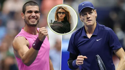 La mujer que habría separado a los tenistas de talla mundial.