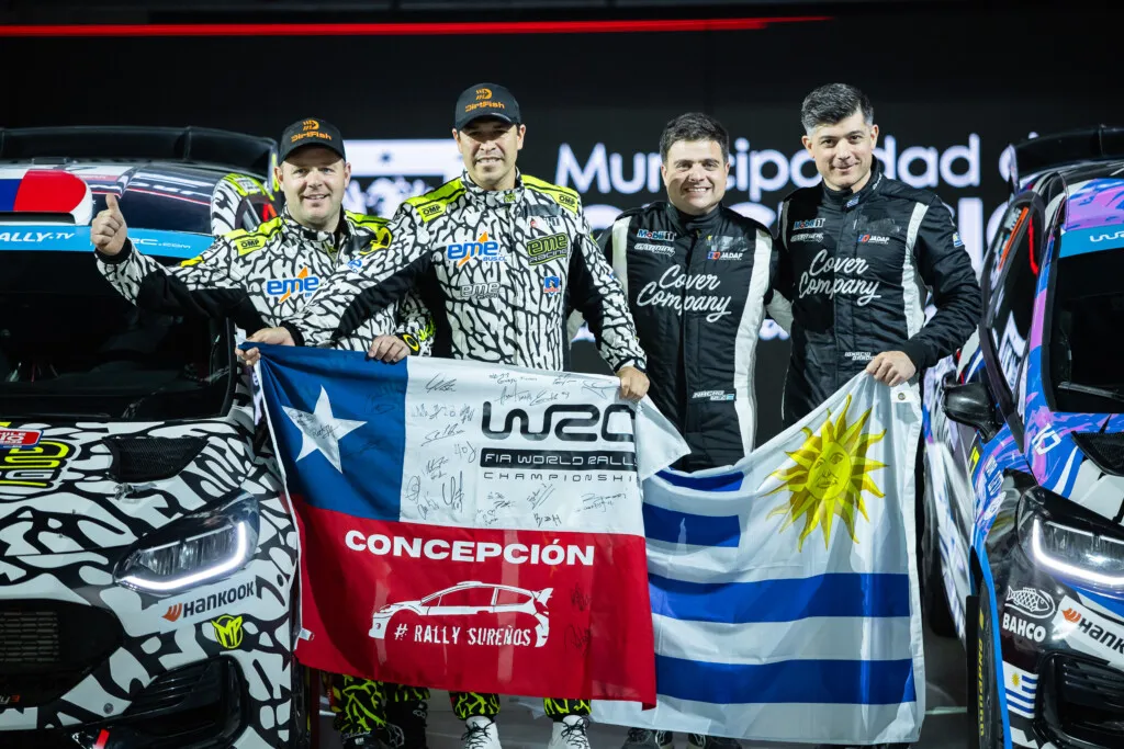 Fuerza chilena-uruguaya en el team Jadaf Competición con Patricio Muñoz e Ignacio Gardiol (Foto: Rally Mobil).