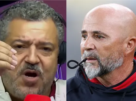 Relator y diputado brasileño destroza a Sampaoli por el clásico: "Su formación..."