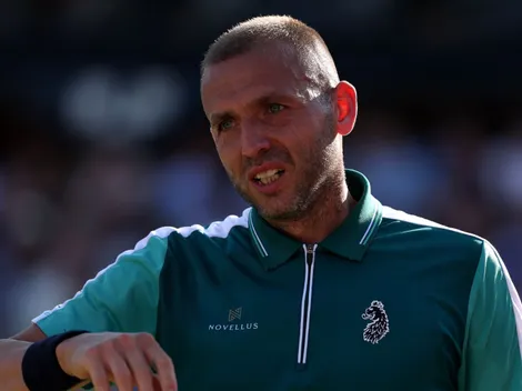 Iba camino a chocar con Tabilo, pero terminó enojado y se retiró