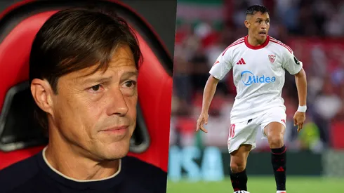 Almeyda celebra debut de Alexis.