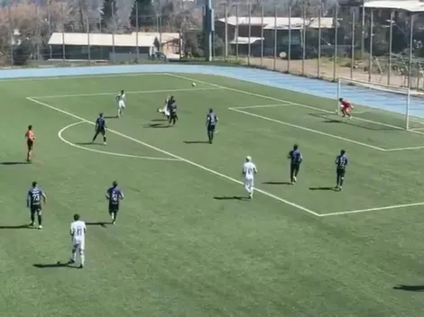 Ahora que faltan goles: juvenil de la U marca golazo de chilena