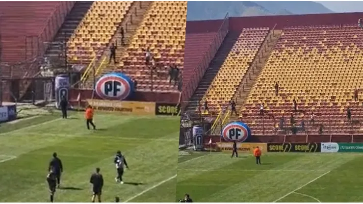Los hinchas de Unión Española reaccionaron pésimo tras la derrota.
