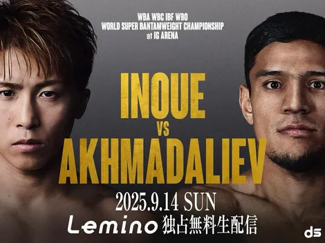 ¿Dónde y a qué hora pelea Naoya Inoue vs. Murodjon Akhmadalieb?