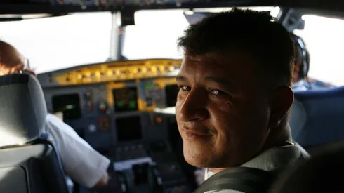 La sonrisa que caracteriza a Claudio Borghi.