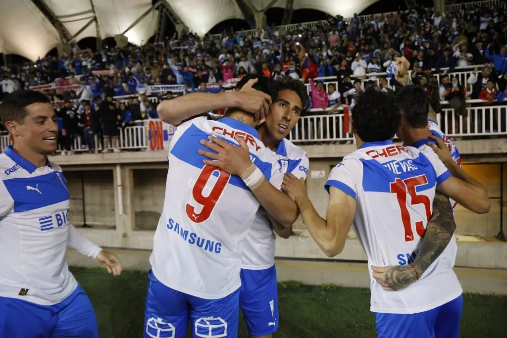 Diego Valencia perfectamente puede decir que hizo dos goles en Quillota. Aunque no sea literal. (Raul Zamora/Photosport).